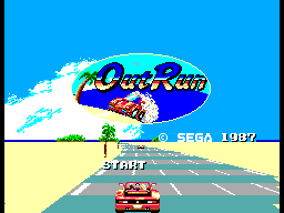 OutRun [Blue Label] screenshot 5 for Sega Master System